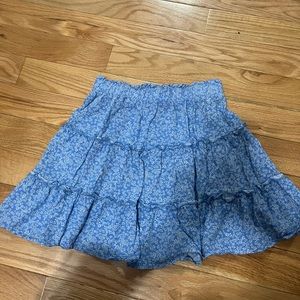 Women’s blue skirt